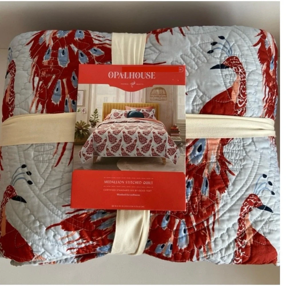 Opalhouse Medallion Stitch Quilt Twin/XL